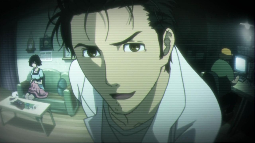 Steinsgate-01-kyouma-mayuri-itaru-monitor